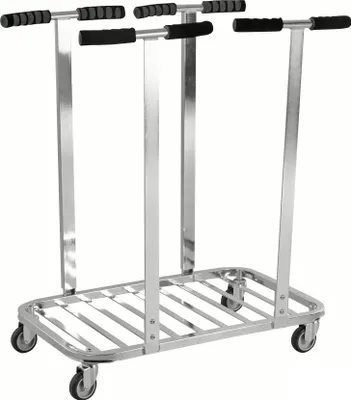 Produktbild von Kongamek Müllsackständer 820x450x900mm für 2x125l-Säcke