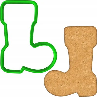 Produktbild von Cookie Monster "But Mikołaja 3" Weihnachts-Ausstecher