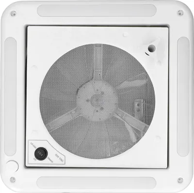 Obrázek produktu pro Střešní ventilátor pro obytné vozy 12V 3,6W Reverzibilní Exhuast ventilační strop se světlem pro loď
