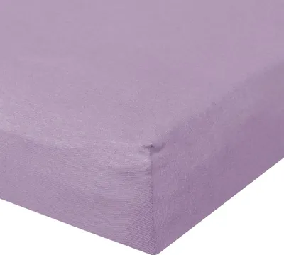 Produktbild von Bettwaren-Shop Jersey Spannbetttuch Ultra-Stretch 90x200 - 100x220 cm flieder