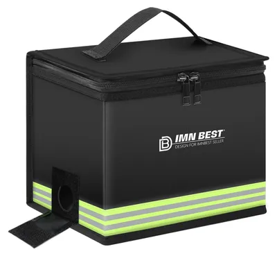 Image de Boîte de rangement ignifuge et antidéflagrant "Lipo Safe Bag", dimensions : 21,5 x 15 x 17 cm