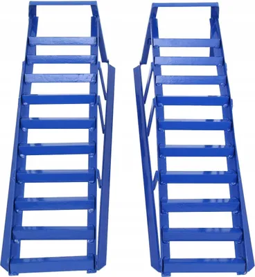 Produktbild von LUXTOM | Auffahrrampe, 2 Stück, 91x35x27, Tragkraft 2000kg, für PKW Auto, Rampe, Auffahrböcke