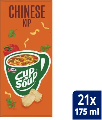 Produktbild von Unox Cup-a-Soup Chinesisches Hühnchen 21 x 175 ml