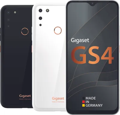 Produktbild von Gigaset GS4, 16 cm (6.3"), 4 GB, 64 GB, 16 MP, Android 10, Weiß