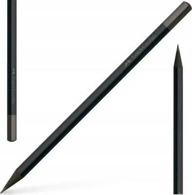 Produktbild von Faber-Castell 112190, B, Schwarz, Dreieckig, Kunst, Grafische Zeichnung, Hobby, Büro, Schule, Technical drawing, 1 Stück(e), Forest Stewardship Council (FSC)