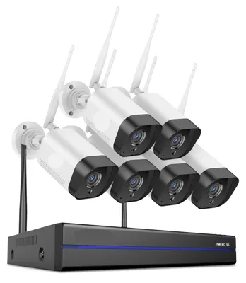 Obrázok produktu pre Bezdrôtová bezpečnostná kamera – vonkajšie Wi-Fi kamery s rozlíšením 3 MP a nočným videním