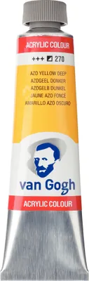 Produktbild von Van Gogh Acrylfarbe Tube 40 ml Azogelb Dunkel 270