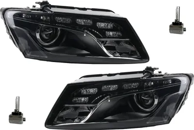 Produktbild von Johns, Scheinwerfer Xenon Front passend für Audi Q5 8R Set mit Leuchtmittel L Rc. 09-12 8R0941029AF 8R0941030AF