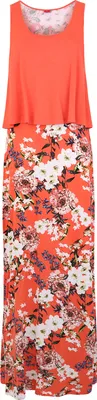 Produktbild von s.Oliver Maxikleid koralle-bedruckt Größe 46
