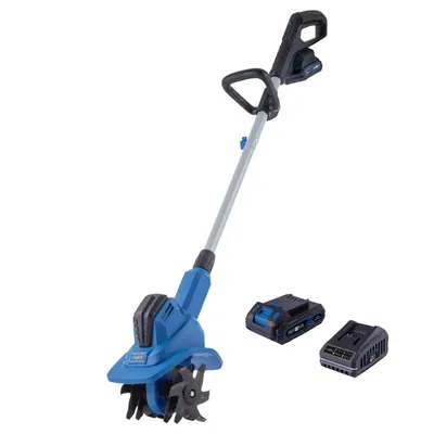 Image de Motoculteur sans fil Scheppach C-MT200-X - 20 V IXES | Profondeur de travail : 155 mm, largeur de travail : 200 mm | Batterie 2 Ah + chargeur 2,4 A inclus