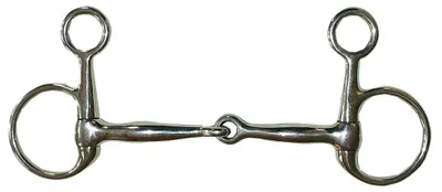 Produktbild von Bauchergebiss einfach gebrochen Edelstahl in 125mm