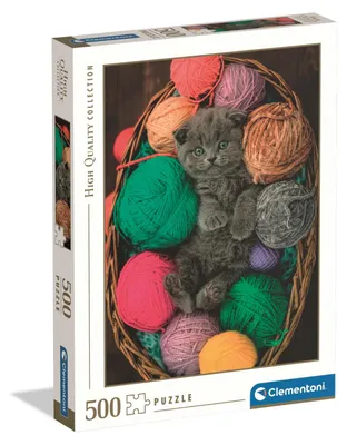 Produktbild von Puzzle 500 elementów HQ Fluffy Kitten 35612