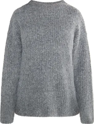 Produktbild von HALEE damen strickpullover - grau melange, M/L