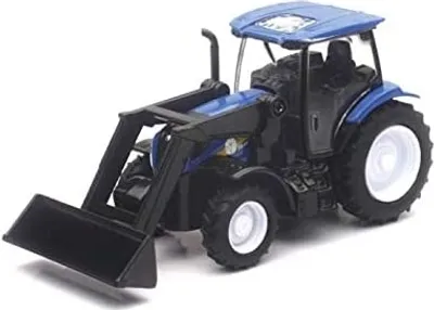 Produktbild von NEW HOLLAND T6 mit Ladegerät Abmessungen: 10;5 x 4;5 x 5;5 cm, NEW32123, Maßstab, NEWRAY