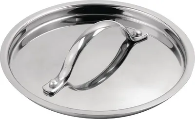 Image de Couvercle Vogue Tri Wall en acier inoxydable 16 cm