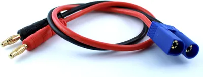Produktbild von Marfitec Ladekabel Bananenstecker 4 mm -> EC5 Stecker (male)