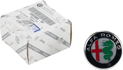 Produktbild von Original Alfa Romeo Nabendeckel Felgendeckel Chrom Blau Mito Ab 2016 50539905