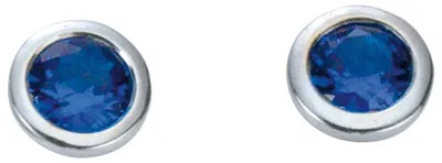 Produktbild von Miamar 01.1097B Damen Ohrstecker Silber Zirkonia blau