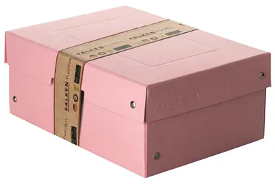 Obrázek produktu pro Úložný box Falken PURE Box Pastel 22001896 A5 100 mm růžový