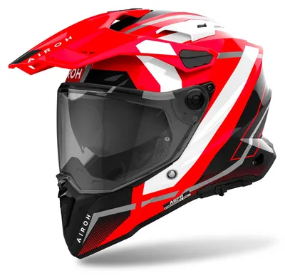 Produktbild von Airoh Commander 2 Mavick Motocross Helm, schwarz/rot/weiß, XS (53/54)