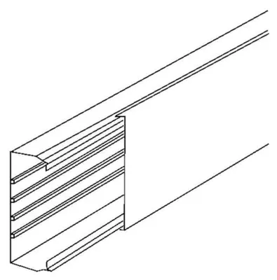 Produktbild von HKL Kanal rws 60x230 RAL9010 HKL60230.3 2 Stk