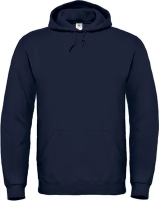 Immagine prodotto di B&C WUI21 | Felpa con cappuccio / Sweat ID.003 / Taglio moderno - Colore: Navy - Taglia: M