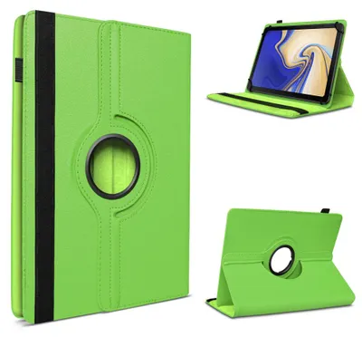 Produktbild von Tablet Tasche für Samsung Galaxy Tab S4 10.5 Hülle Schutzhülle Case 360° DrehbarFarben:Grün