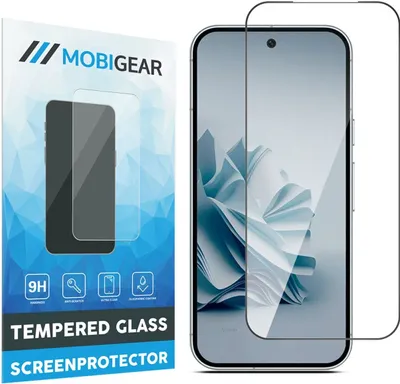 Produktbild von Mobigear Premium  Google Pixel 9 Panzerglas Gehärtetes Glas Displayschutz - Hüllenfreundlich - Schwarz