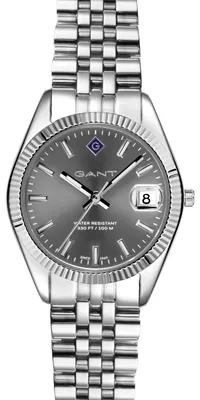 Produktbild von GANT Damenuhr Quarzuhr silber / grau onesize Damen 28 mm G181001, G181002, G181003, G181004, G181011, G181012, G181023