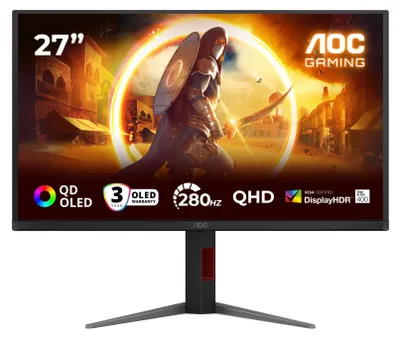 Obrázek produktu pro AOC Q27G4ZD 27" QD OLED Monitor - Flachbildschirm (TFT/LCD) - 68,6 cm