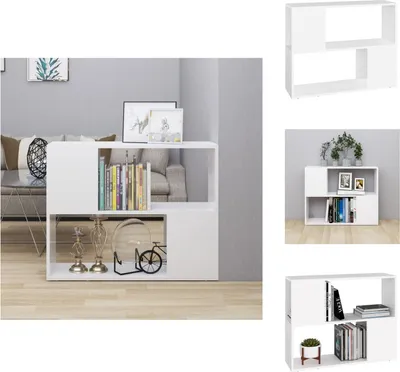 Produktbild von vidaXL TV-Schrank Weiß 80x24x63 cm Holzwerkstoff -  TV-Möbel