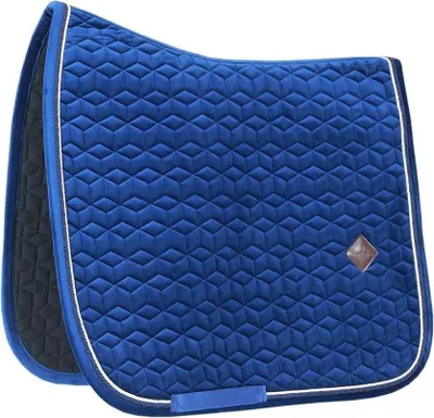 Produktbild von Kentucky Horsewear Dressurschabracke Basic Velvet Schabracke Marine Cob