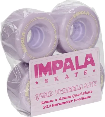 Image de Roues de rechange Impala, lot de 4, couleur lilas pastel.