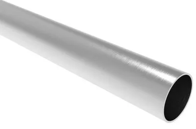 Produktbild von Sellon24® Edelstahl V2A Rundrohr Ø42,4 x 2,0 mm Handlauf Rohr nach Maß Geländer geschliffen K320 Handlaufrohr Balkon - 170 cm