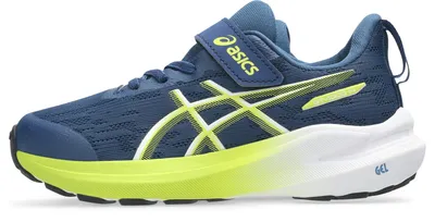 Immagine prodotto di ASICS GT 1000 14, scarpa per bambini, colore blu navy e verde, taglia 27