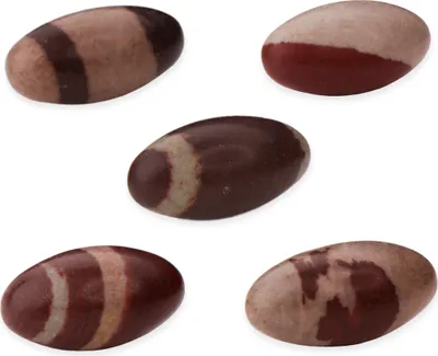 Produktbild von NKlaus 5x Shiva Lingam ca. 3cm heiligen Symbol spiritueller Verbundenheit Meditation 14926