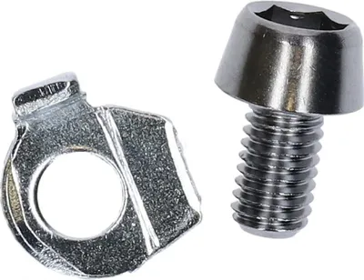 Image de Vis de fixation de câble SHIMANO pour FD-M592 M5 x 18 mm avec contre-plaque -...