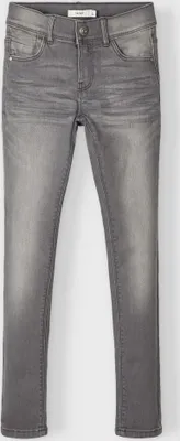 Produktbild von name it - NKFPOLLY DNMATASI PANT NOOS - Light Grey Denim - 158