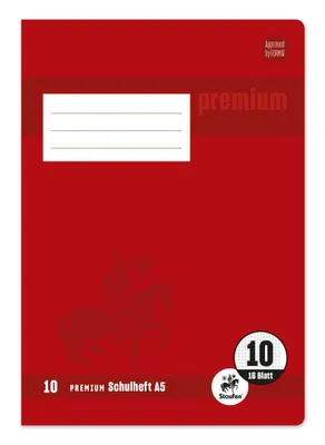 Obrázek produktu pro Staufen® 734010310 Cvičebnice Premium Lineatur 10 šachovnicový vnější okraj