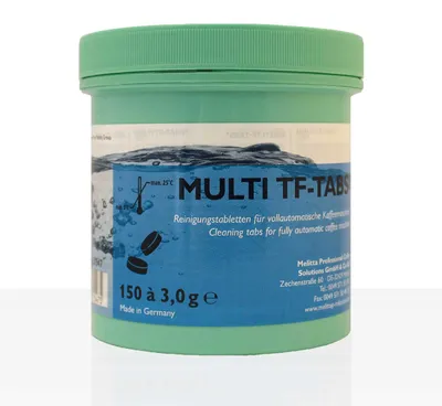 Produktbild von Melitta Cafina Multi TF-Tabs 150 x 3,0g, Reinigungstabletten