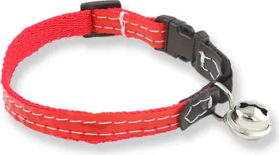 Produktbild von Monkimau Katzenhalsband Leuchtend mit Glöckchen und Reflektor