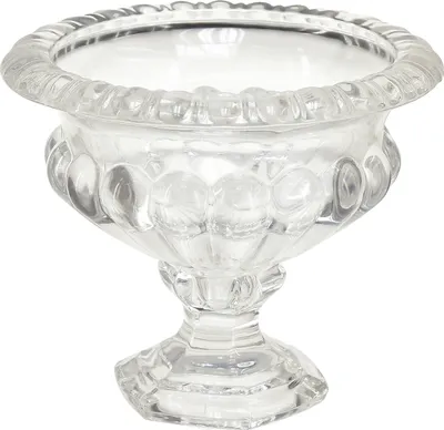 Produktbild von Klar Glas-Schale Vintage-Dekoration Ø13x11cm Pflanzenschale