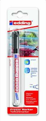 Zdjęcie produktu dla Tiefkuehlmarker schwarz e-8000/1