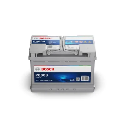 Produktbild von BOSCH LINE SLI PC P0 008 Starterbatterie 12V 74Ah 680A/EN für Auto LKW Batterie