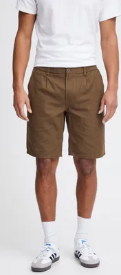 Produktbild von Blend BHWoven Herren Leinenshorts Shorts kurze Hose mit Eingrifftaschen Gürtelschlaufen Leinenmix Regular fit