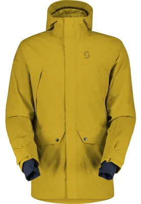 Produktbild von Scott Herren Skijacke Jacket Ultimate Dryo Plus Gelb M
