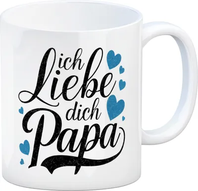 Produktbild von Ich Liebe Dich Papa Kaffeebecher
