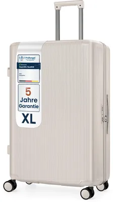 Produktbild von 4FLY Hartschalen Reisekoffer 78 cm (103L) aus Polycarbonat – mit TSA-Schloss, 4 Spinner-Doppelrollen und Aluminium-Teleskopgriff, Aufgabegepäck
