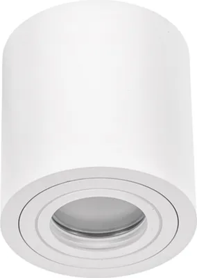 Produktbild von Spectrum LED Chloe GU10 Außenleuchte weiß Deckenleuchte IP65 matt max. 30W rund