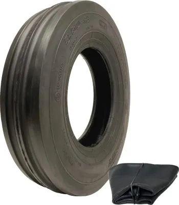Immagine prodotto di 3.50-8 Haybob Rake Turner Pneumatico a 4 strati H8023 Pneumatico 195 kg 51 A4 e camera d'aria TR13